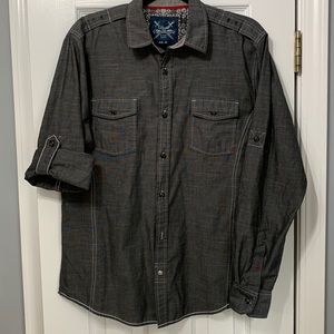 Drill NYC button down